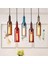 4W Wintage Rustik LED Ampul 2500K E27 Duy Lambam Amber Çubuk Cam Sarı Işık Retro Filament Tüp Ampul 6 Adet 4
