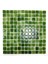 Mutfak Tezgah Arası, Havuz, Banyo, Sauna, Spa, ve Yaşam Alanlarının Tüm Yüzeyleri İçin. 25X25MM Parlak Püskürtme Yeşil. 31.5X31.5CM. Fileli Cam Mozaik. ( 1 M2 Fiyatıdır ) 1