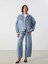 Lcw Jeans Indigo Balloon Fit Kadın Jean Pantolon 1