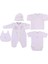 Kız Bebek Beyaz 5083 Hastane Çıkışı 5li Set 1