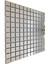 Mutfak Tezgah Arası ve Iç Dekorasyon Için 23X23X4MM. Gümüş Krom, 30X30CM. Fileli Kristal Mozaik. ( 1 M2 Fiyatıdır ) 3