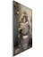 Hayvan Cam Tablo - Sevimli Dostlar Lavaboda - Dikey Motif 08-004 2
