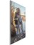 Hayvan Cam Tablo - Sevimli Dostlar Lavaboda - Dikey Motif 08-142 2