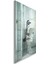Hayvan Cam Tablo - Sevimli Dostlar Lavaboda - Dikey Motif 08-173 2