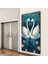 Sanatsal Cam Tablo - Art Nouveau - Dikey Motif 08-008 6