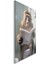 Hayvan Cam Tablo - Sevimli Dostlar Lavaboda - Dikey Motif 08-010 2