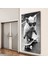 Hayvan Cam Tablo - Sevimli Dostlar Skuuterle - Dikey Motif 11-045 6