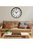 Kenar Fosforlu Duvar Saati Gold - 29 cm 4