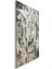 Sanatsal Cam Tablo - Kübizm - Dikey Motif 02-003 1