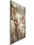 Hayvan Cam Tablo - Anne ve Yavru - Dikey Motif 14-045 2