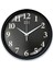 Parlayan Fosforlu Duvar Saati Siyah - 29 cm 2
