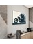 Arabalar Cam Tablo - Motosikletler - Yatay Motif 04-078 3
