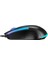 KM-R59 Forza Plus Siyah USB Rainbow Backlight Q Klavye + 1200 Dpi Mouse Set 5