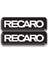 Recaro 3D Damla 2 Li Sticker Logo 1