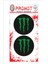 Monster 3D Damla 2 Li Sticker Logo 1 1