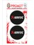 Akrapovıc 3D Kabartmalı Damla Logo Sticker 5cm 01 1
