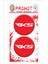 Rks Tasarımlı 3D Kabartmalı Damla Logo Sticker 5cm 03 1