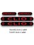 Clio 3D Damla 4'lü Oto Sticker Set 3 1