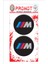 Logo Bmw 3D Kabartmalı Damla Sticker 5cm 03 1
