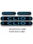 Clio 3D Damla 4'lü Oto Sticker Set 5 1
