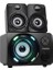 DK-AC-SP214 2+1 11W Siyah 7 Farklı Renk Titreşimli LED Bluetooth Hoparlör 2