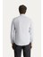 Uzun Kol Slim Fit Dar Kesim Non Iron Çizgili Pamuklu Gömlek 4