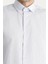 Uzun Kol Slim Fit Dar Kesim Non Iron Çizgili Pamuklu Gömlek 5