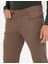 Erkek Kahverengi Slim Fit Kanvas Pantolon 50255173-VR029 6