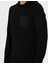 Erkek Siyah Slim Fit Kapüşonlu Triko Kazak 50259852-VR046 6