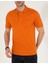 Erkek Kahverengi Regular Fit Polo Yaka Merserize Tişört 50262668-VR040 6