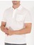 Erkek Beyaz Regular Fit Polo Yaka Merserize Tişört 50262668-VR013 6