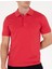 Erkek Kırmızı Regular Fit Polo Yaka Merserize Tişört 50262668-VR030 6