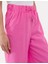 Kadın Pembe Elastik Belli Loose Fit Pantolon 50263029-VR167 6
