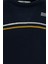 Bisiklet Yaka Regular Fit Desenli Triko Kazak 5