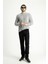 Bisiklet Yaka Slim Fit Dar Kesim Desenli Triko Kazak 2