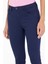 Kadın Lacivert Pantolon (Kanvas-Chino) 50264622-VR033 6