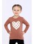 Kız Çocuk Regular Fit Basic Triko Kazak 1