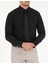 Erkek Siyah Slim Fit Uzun Kollu Klasik Gömlek 50268203-VR046 6