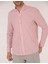 Erkek Kırmızı Regular Fit Uzun Kollu Gömlek 50269387-VR030 6