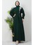 Sinem Tesettür Elbise Haki 3