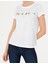Kadın Beyaz Comfort Fit Tişört 50269796-VR013 6