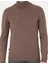 Erkek Açık Kahverengi Slim Fit Balıkçı Yaka Yün Karışımlı Basic Triko Kazak 50270052-VR002 6