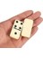 Büyük Boy Domino Oyun Seti Seramik Çantalı 4 x 24 x 1 cm 2