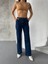 Üstten Cepli Ispanyol Jean Pantalon 1