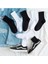 6\\\'lı Siyah Beyaz Unisex Spor Çorap Kutusu 1
