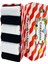 6\\\'lı Siyah Beyaz Unisex Spor Çorap Kutusu 2