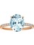 Pırlanta ve Akuamarin Taşlı Okyanus Yüzük 0402R0011 1