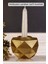 Şamdan Mumluk Dekoratif Mumluk Tealight Mumluk Gümüş Eskitme Renk Model 45 4