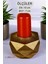 Şamdan Mumluk Dekoratif Mumluk Tealight Mumluk Gümüş Eskitme Renk Model 45 5