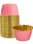 Muffin Kek Kapsülü Pembe-Altın 25'li x 5 Paket 2